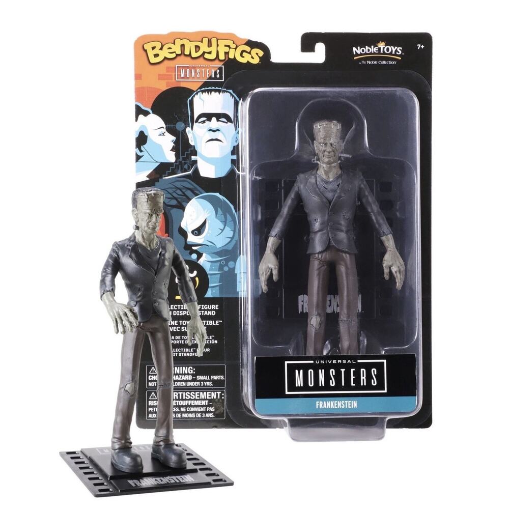 BendyFigs Frankenstein 7" Figure Universal Monsters Sealed